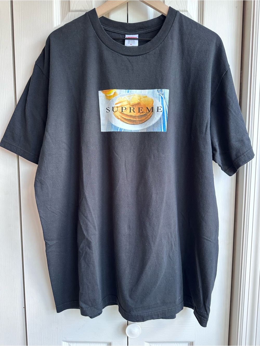 Supreme Pancake Graphic Black T-Shirt